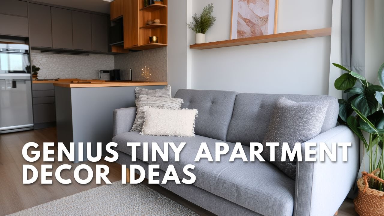 Genius Tiny Apartment Decor Ideas That Turn Small Homes Into Modern, Organized Living Spaces