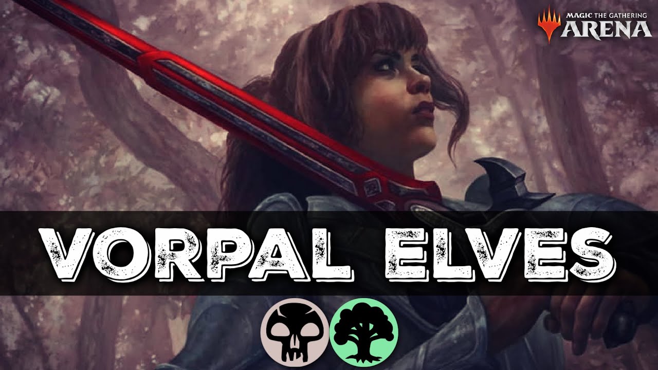 Меч, убивающий с одного удара, идеально подходит для стандартного формата Elf Tribal 2022!! | MTG...