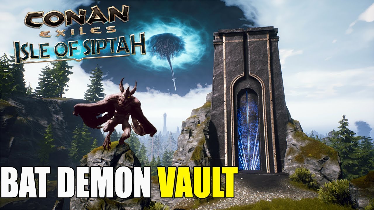 Bastion of the Bat Demon | Conan Exiles - Isle of Siptah Gameplay/Let's Play Episode 4