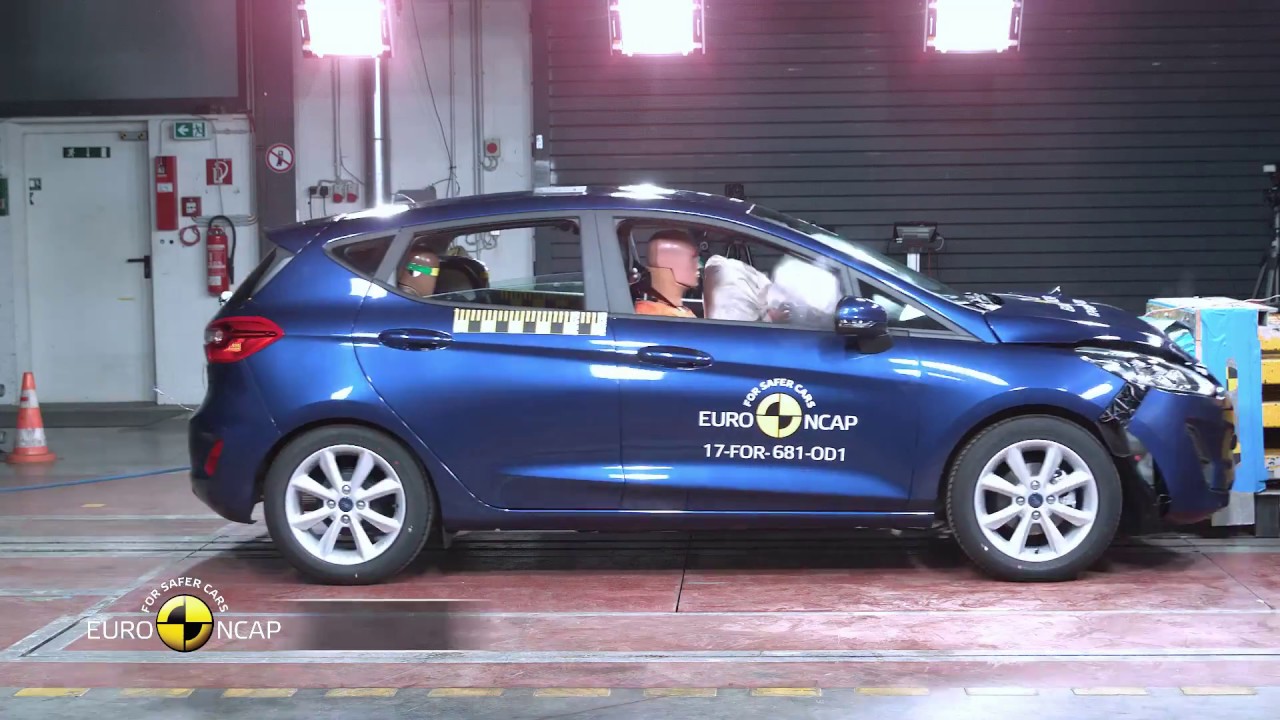 Euro NCAP Crash Test of Ford Fiesta
