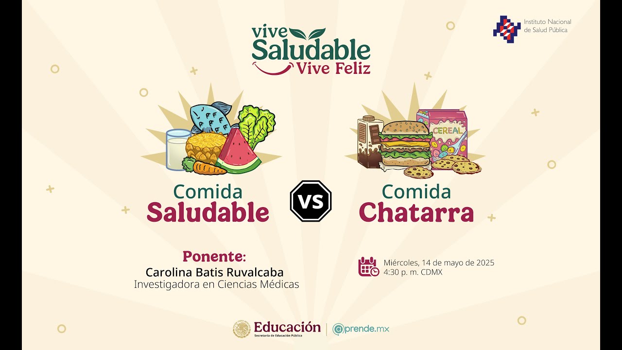 Comida saludable vs. comida chatarra