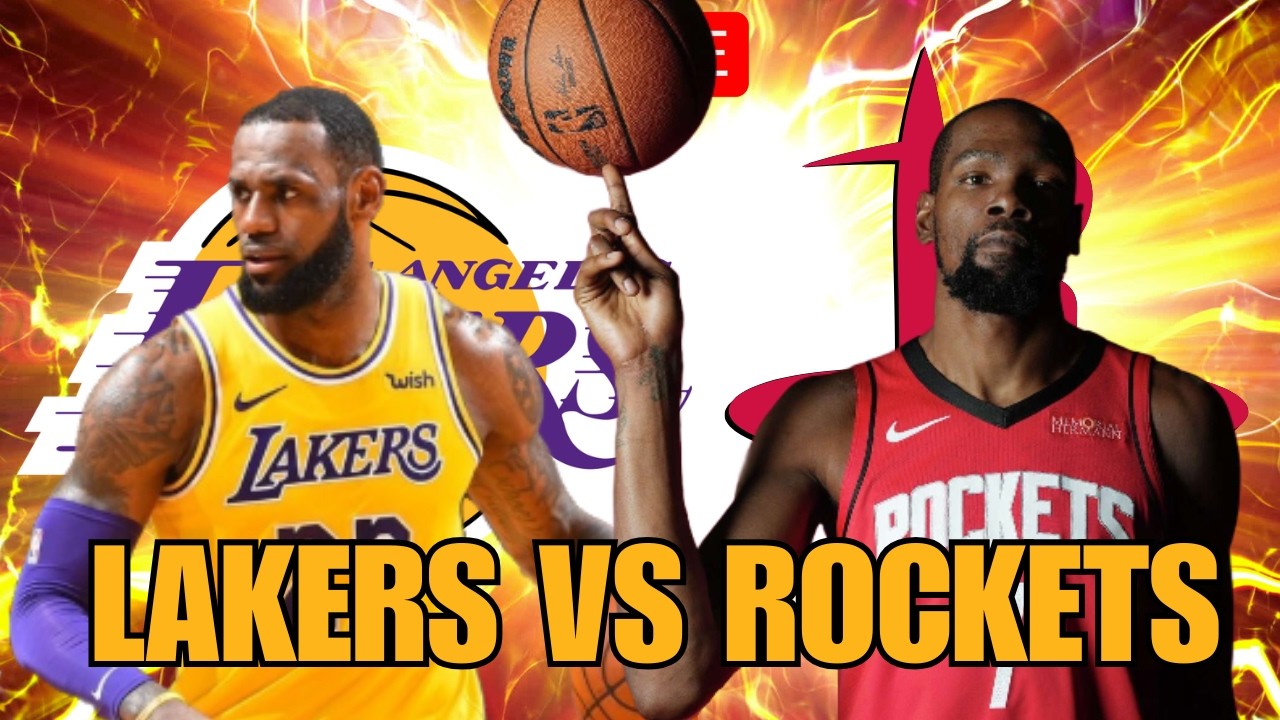 🏀 NBA 🏀 Los Angeles Lakers vs Houston Rockets LIVE Play by Play & Reaction *LIVE SCOREBOARD*