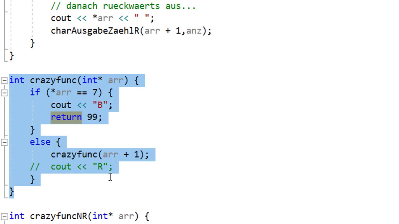 Endrekursion vs Dynamic Programming