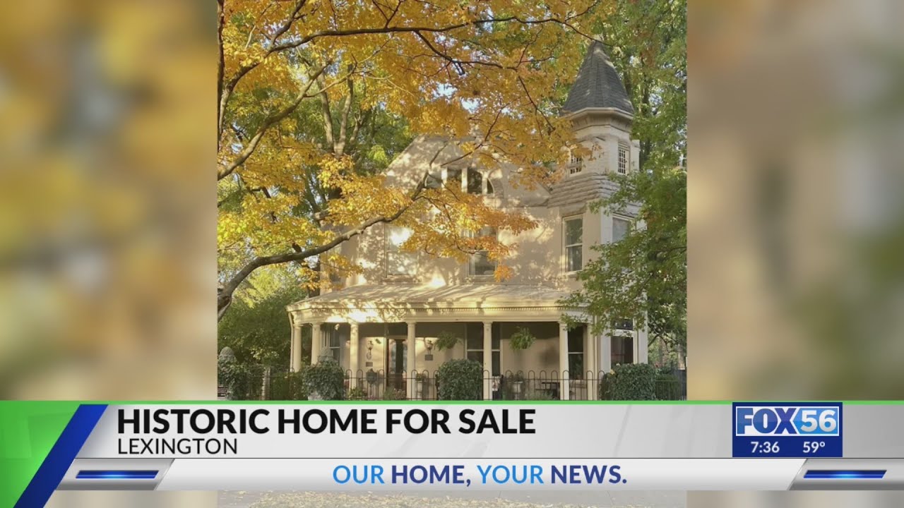 Lexington home for sale features rich history dating back to the 1840s