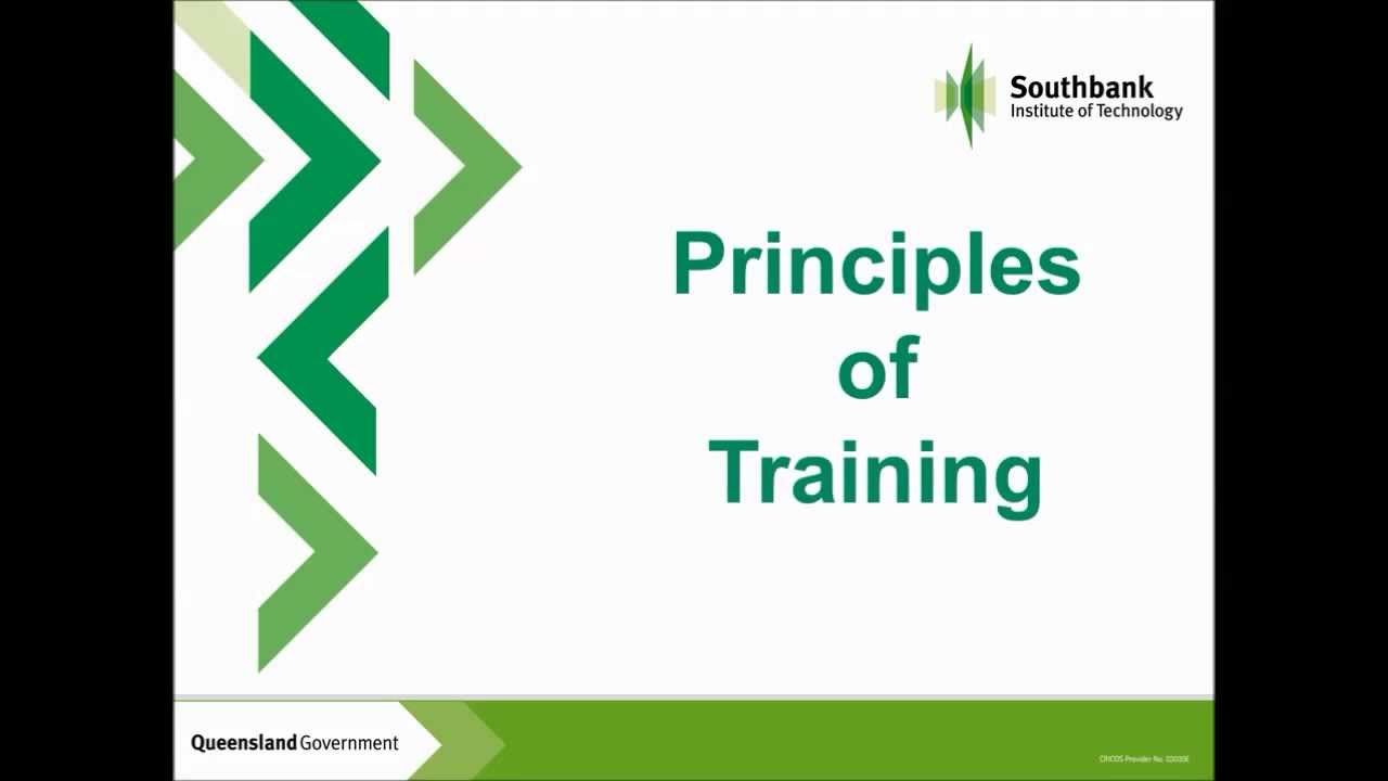 Principles of Training