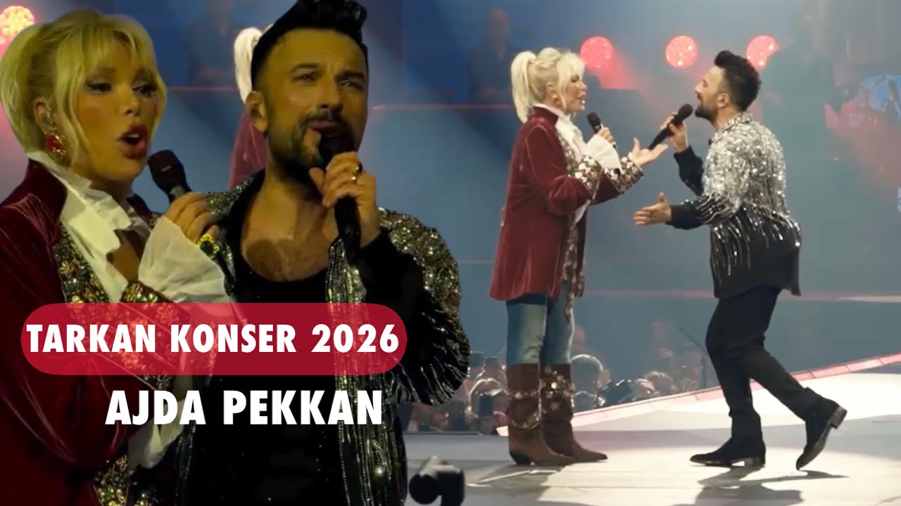 Tarkan Konserinde Ajda Pekkan Sürprizi!