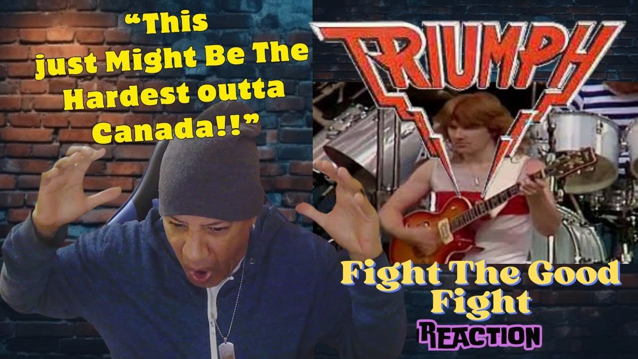 Triumph -  Fight The Good Fight MUSIC REACTION