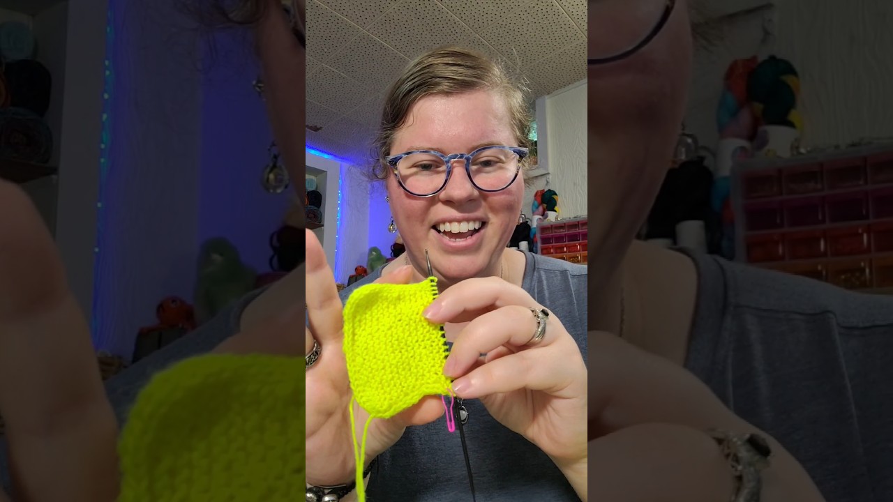 Finish, Fix, or Frog! 🐸  #knitting #knit #knittingproject
