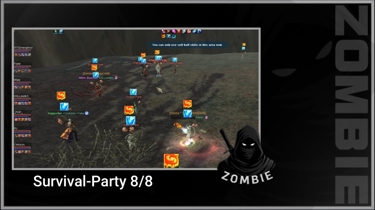 [Greece-Online] First Survival Party 8/8 Zombie Dominating ALL RANK 1 #1