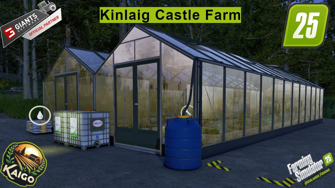 Gewächshäuser brauchen dringend Ware #058 LS25 Kinlaig Castle Farm