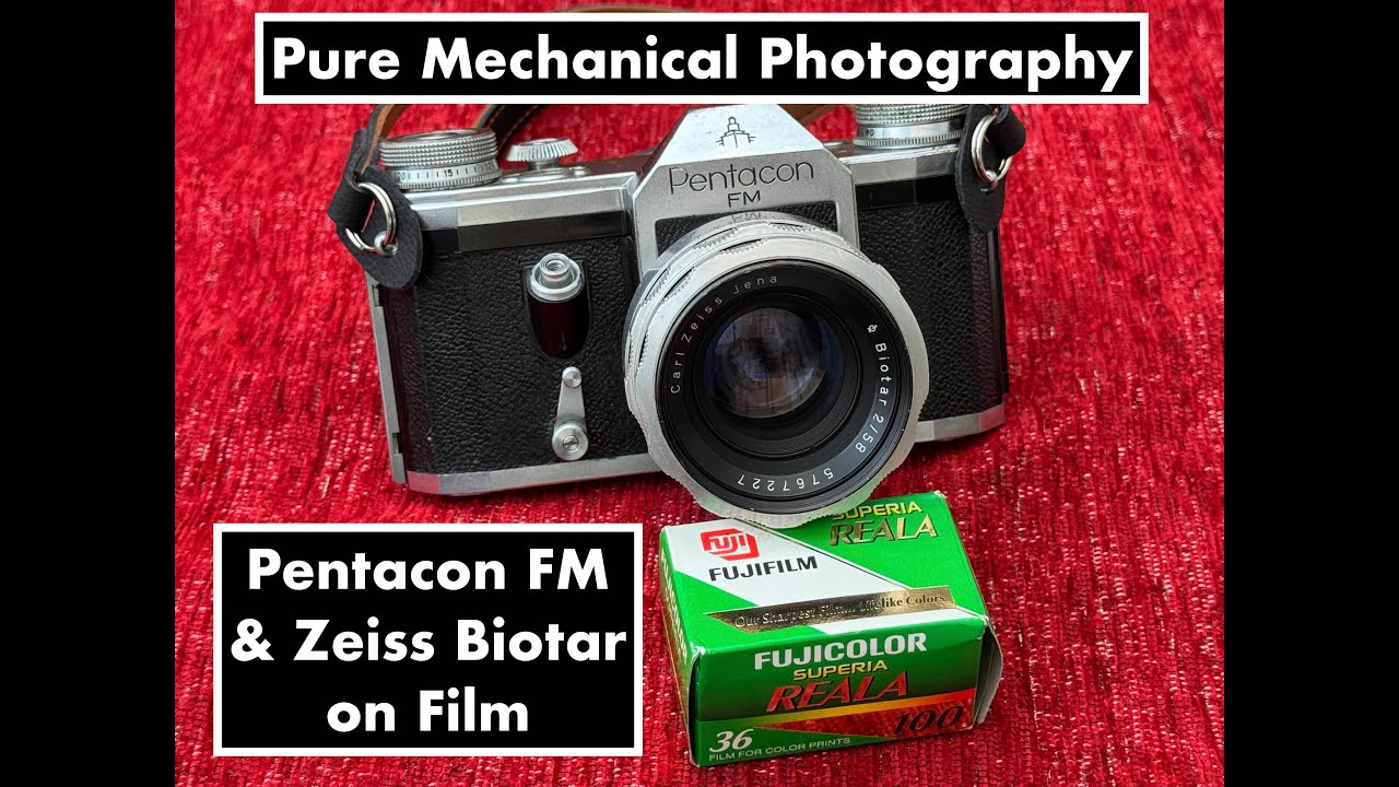 Pure Mechanical Photography | Pentacon FM & Zeiss Biotar on Film