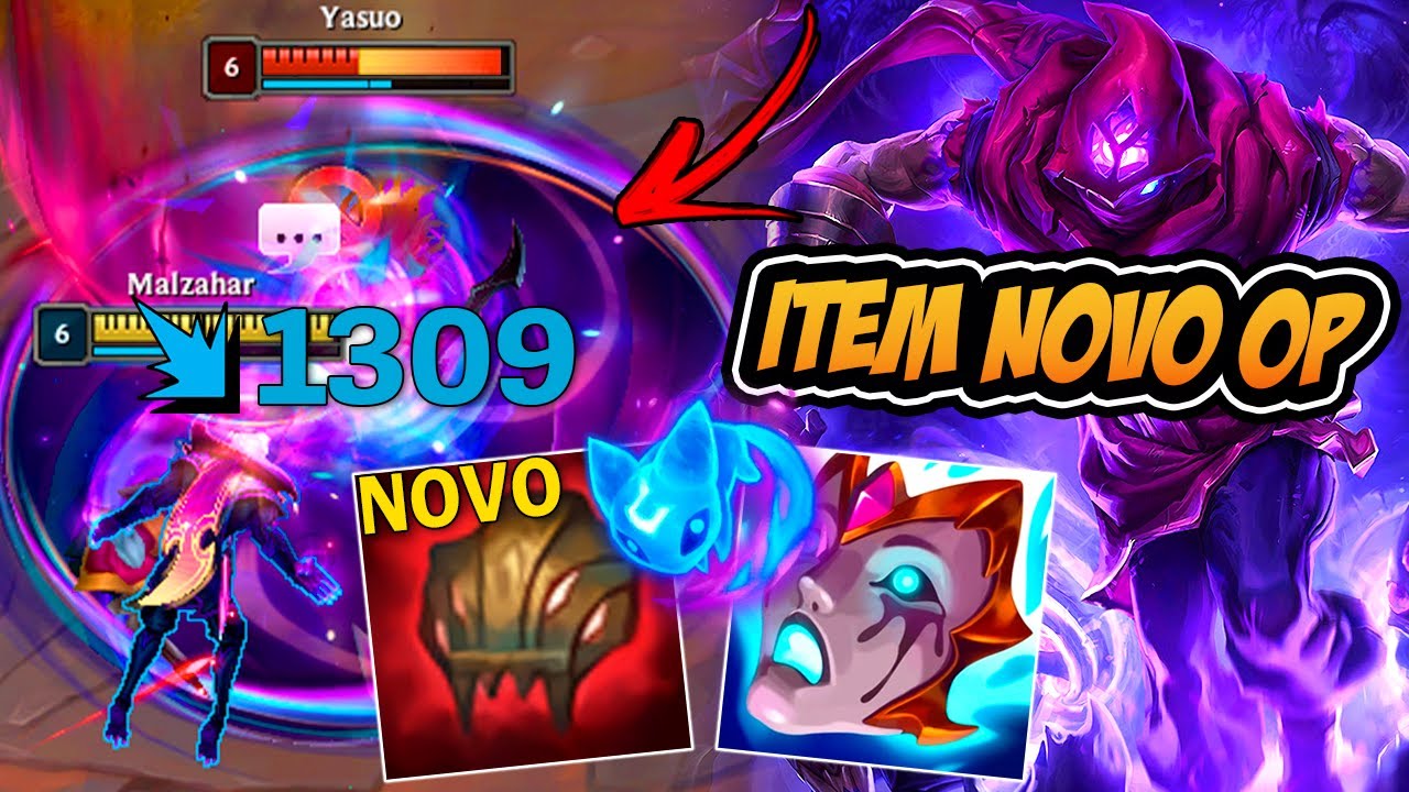 O NOVO ITEM DE PENETRAÇÃO MÁGICA DA SEASON 15 É PERFEITO PARA O MALZAHAR !!