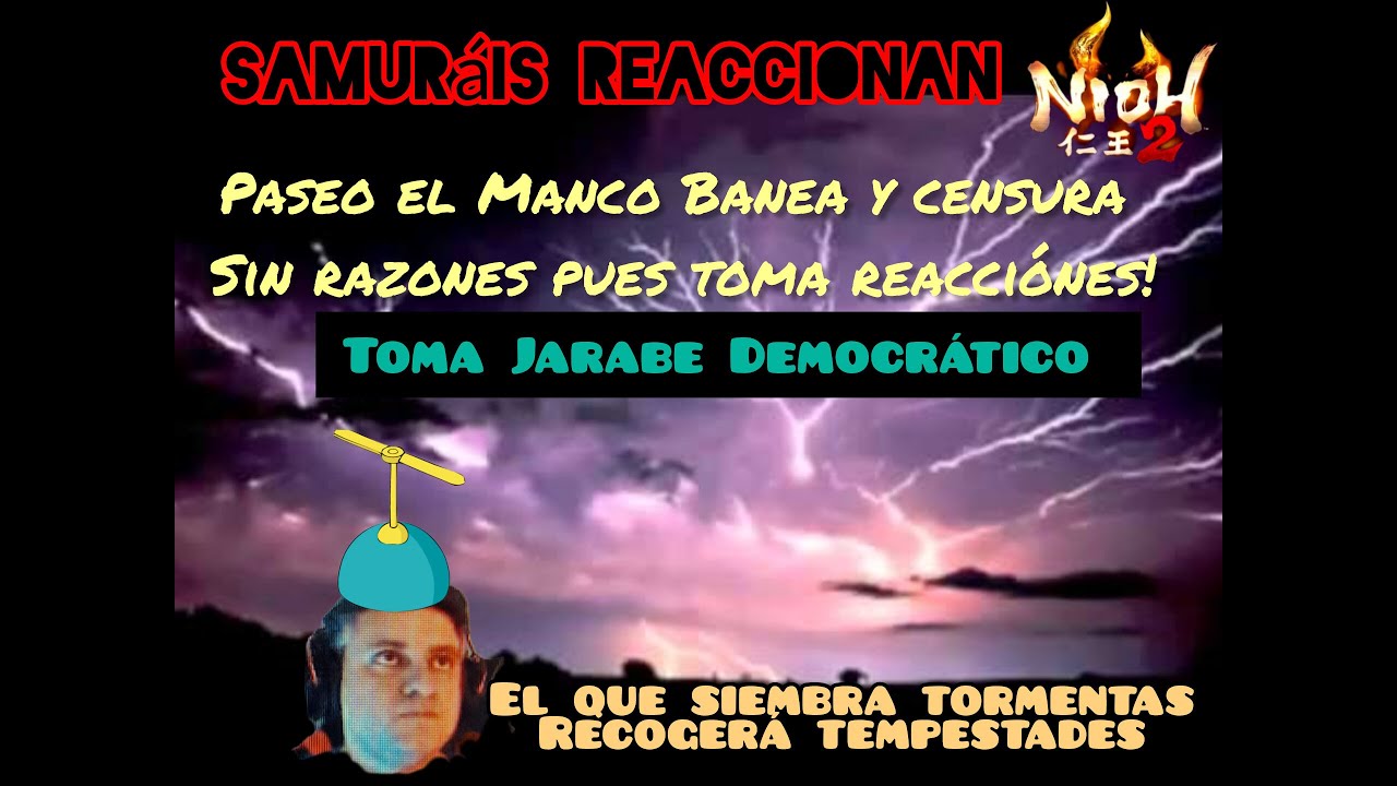 Nioh 2💥Samurais reaccionan a los baneos de Paseomarty, el mayor Manco de Youtube.🤣🤣🤣