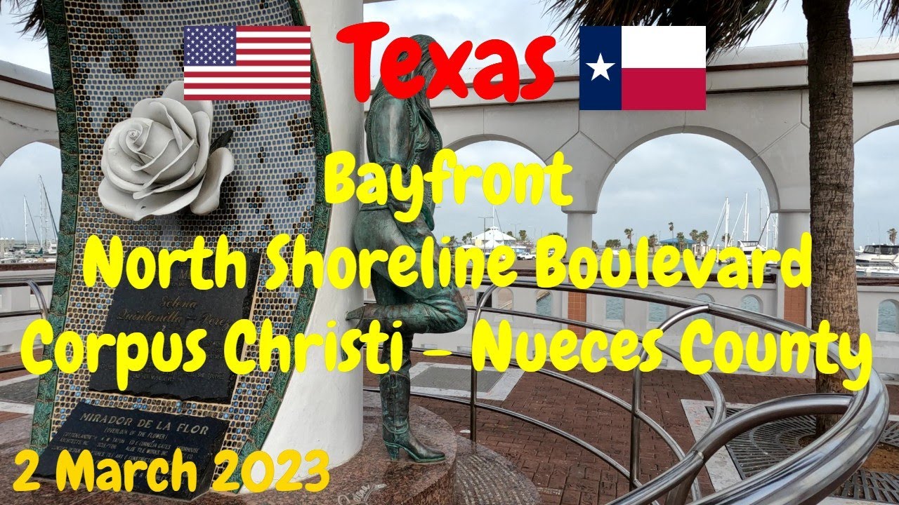 Bayfront - North Shoreline Boulevard - Corpus Christi - Nueces County - Texas - 2 March 2023