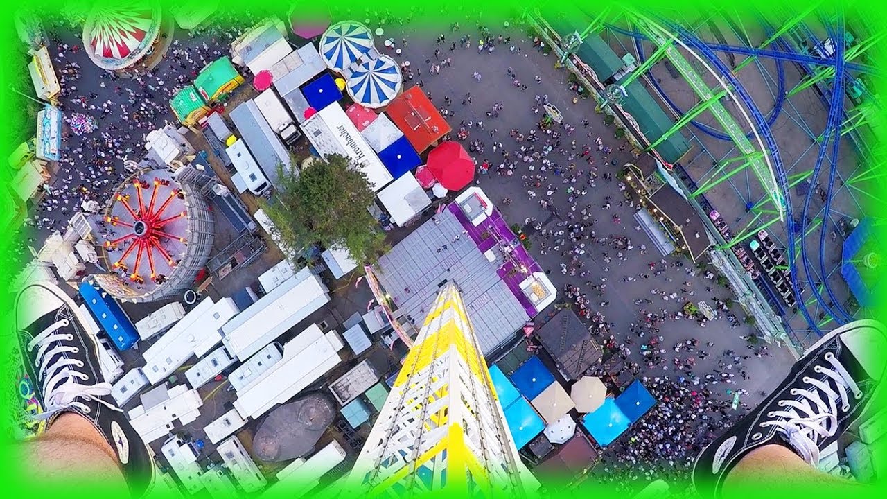 Hangover The Tower (Schneider) - Onride POV - Cranger Kirmes 2018 | Gyro Drop Tower