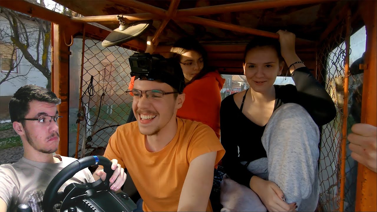 Faur Emi plimba 2 fete pe UTB - Tractor vlog U445 DT 4x4 2023