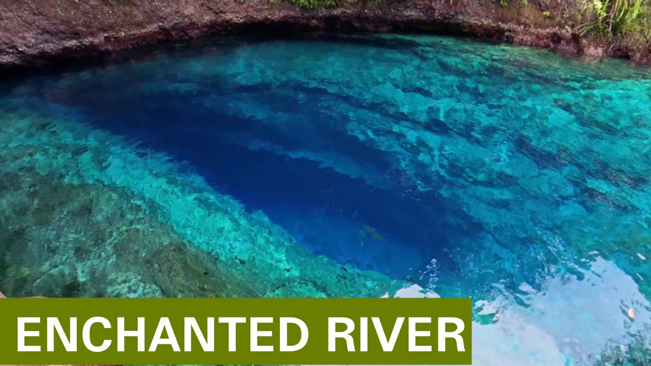 Enchanted River tour and Fish feeding View | Hinatuan, Surigao del Sur