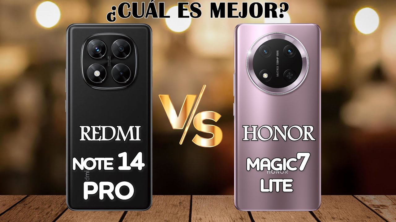 Redmi Note 14 Pro Vs Honor Magic 7 Lite