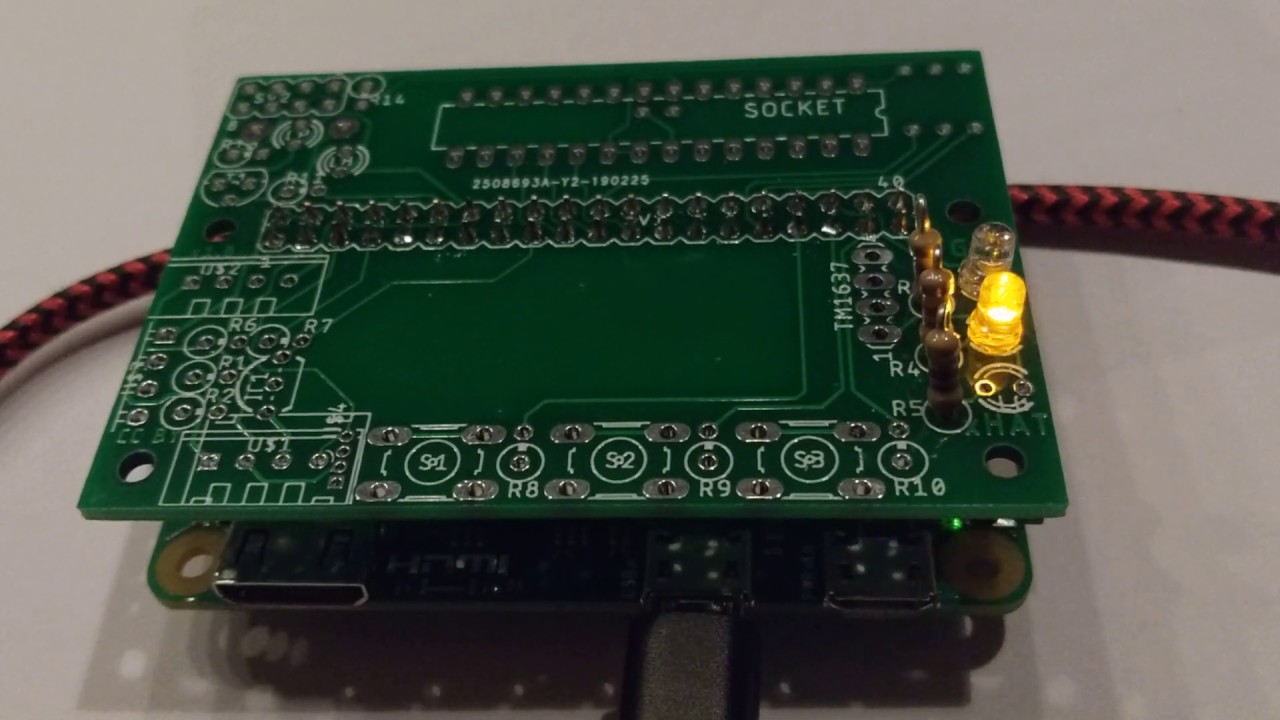 Raspberry Pi GC2-xHAT EEPROM/LED function