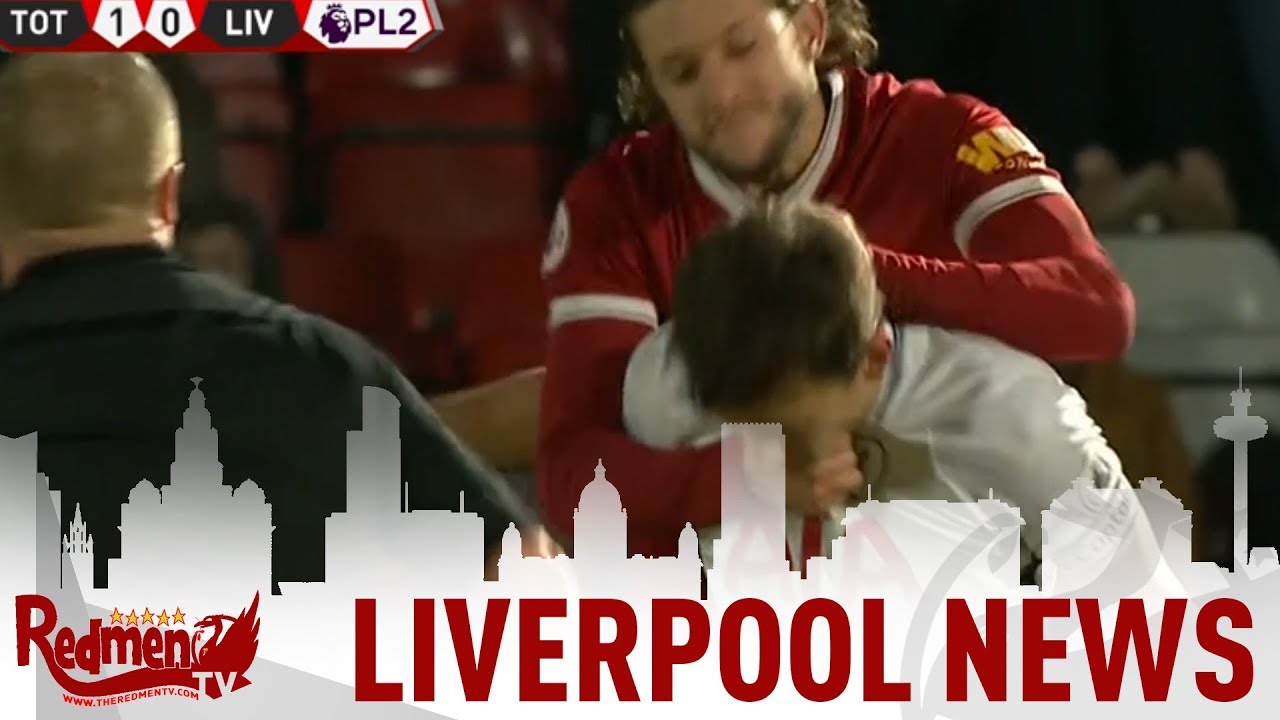 Lallana Sent Off After U23s Headlock | #LFC Daily News LIVE