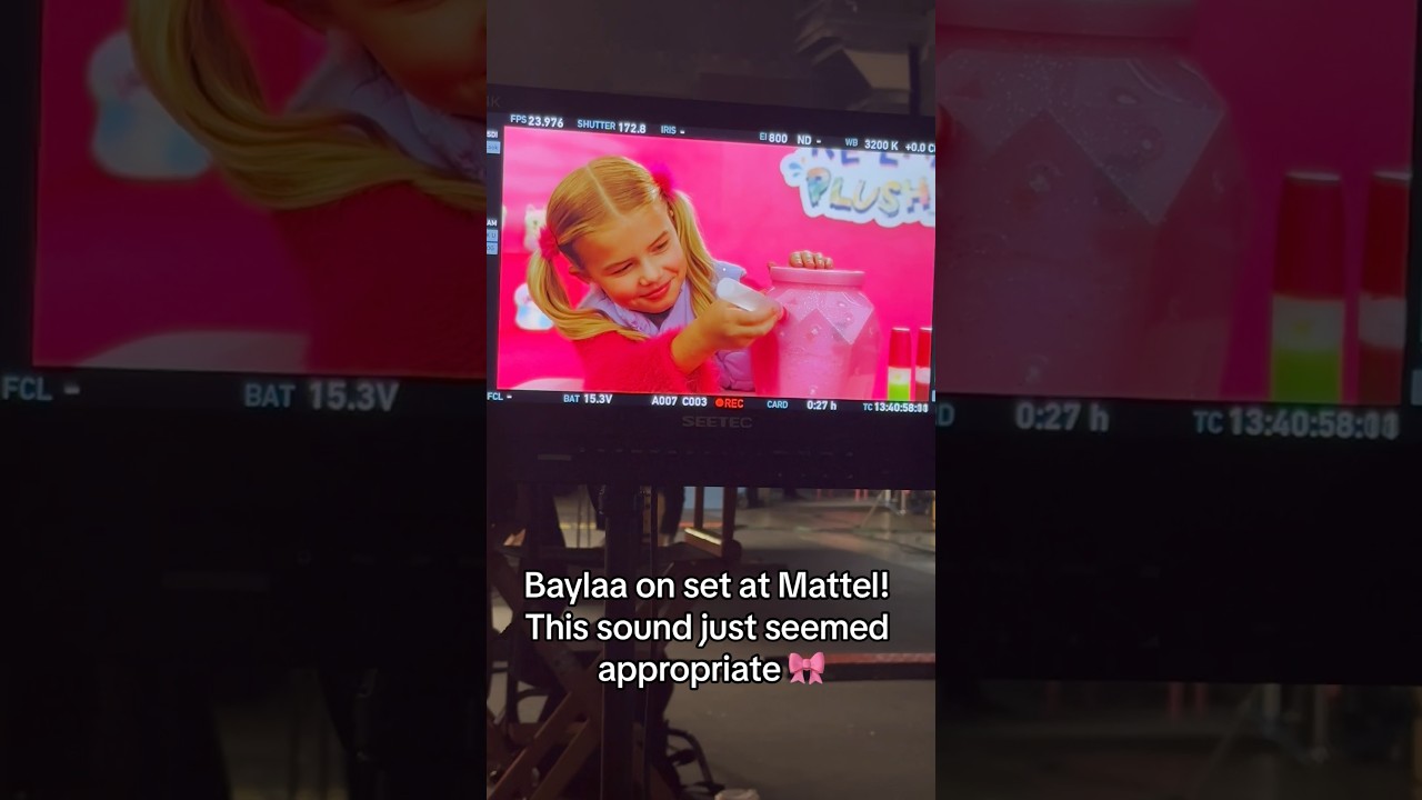 BTS 🎬 BAYLAA on set!!!! #shorts #baylaanoelle #actress