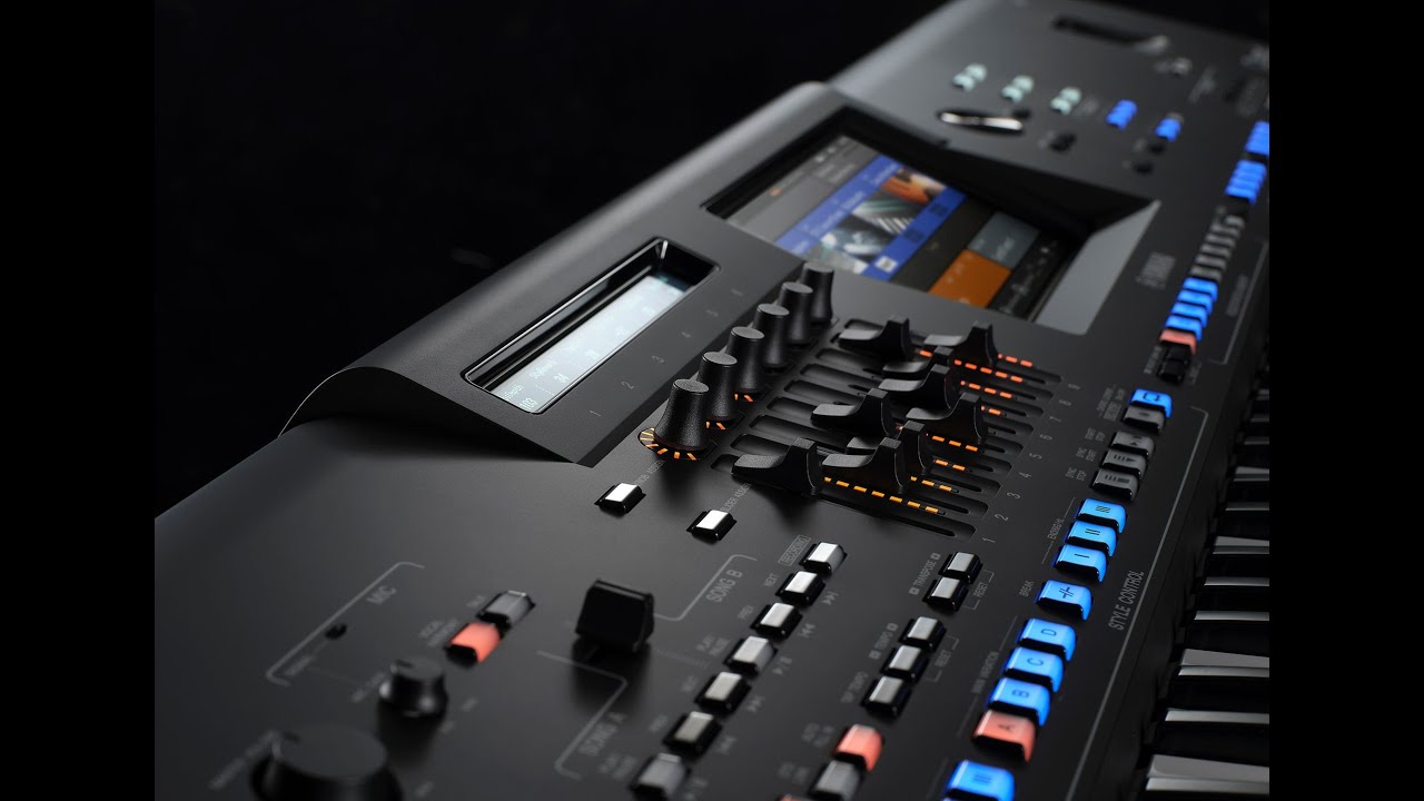 YAMAHA GENOS 2  VOCES Y ESTILOS
