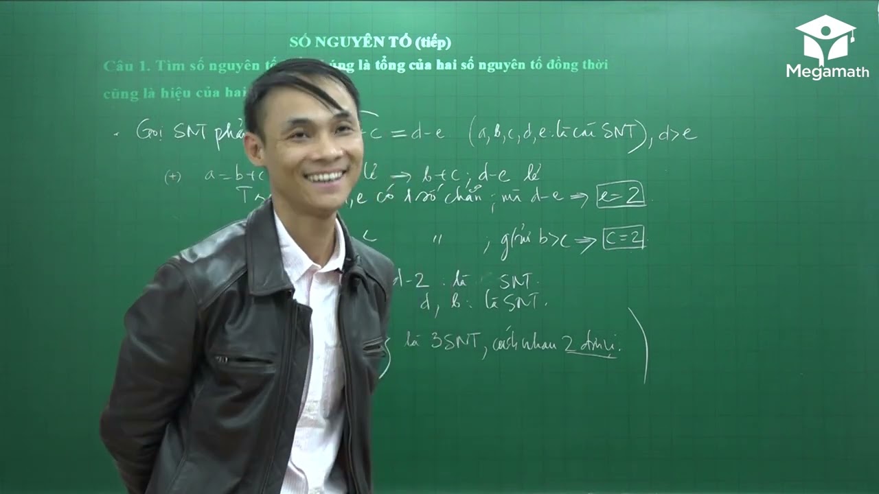 Số nguyên tố (Tiếp theo) Bồi dưỡng HSG Toán 6 - Thầy Trần Ngọc Hà