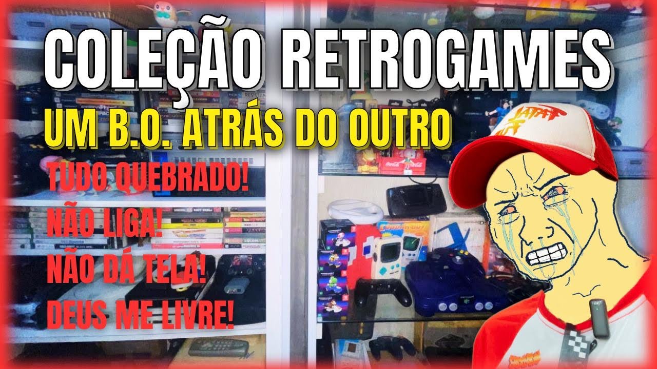 Coleção de Retrogames é só dor de cabeça?