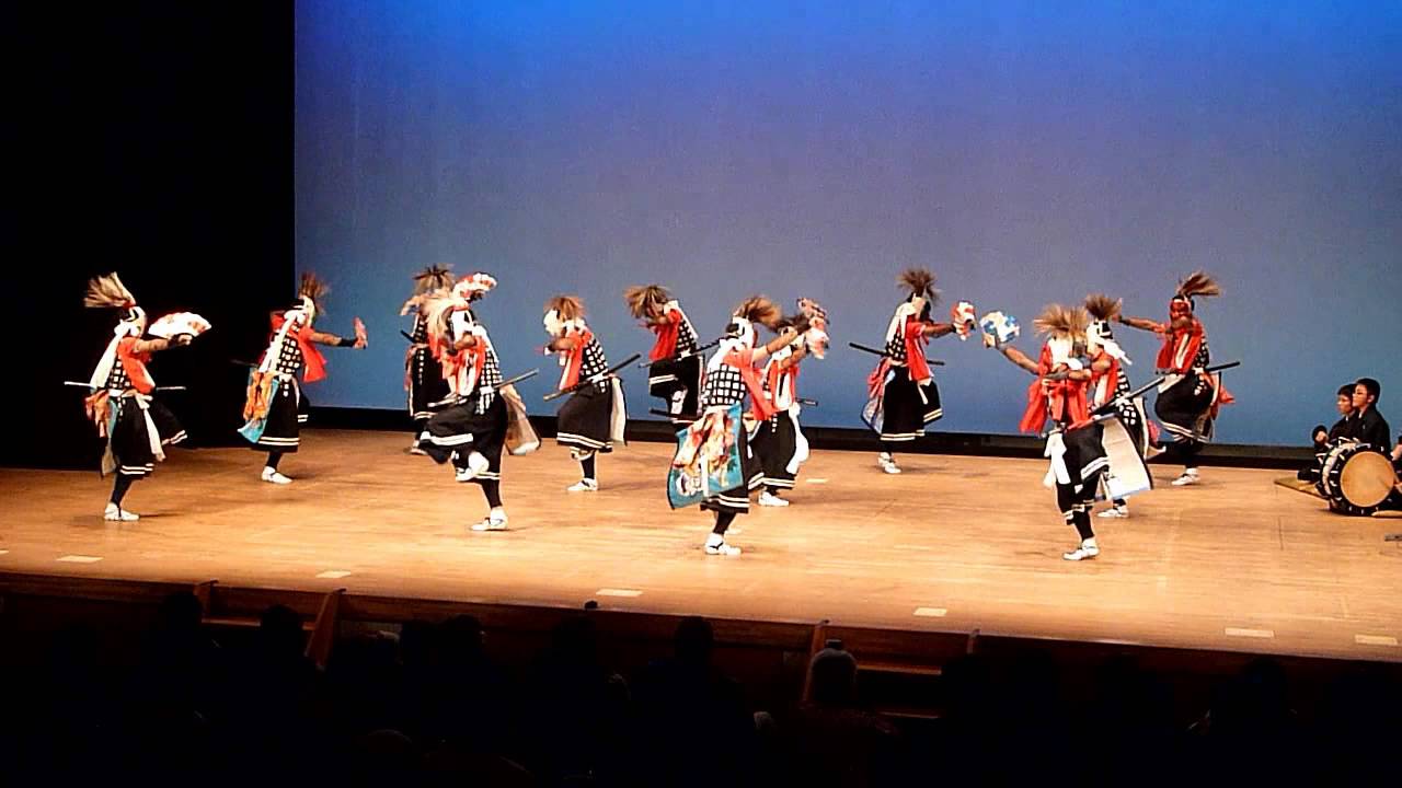 和賀東中学校岩崎鬼剣舞
