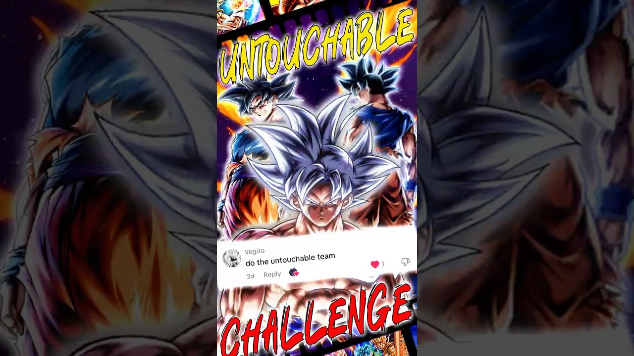 The UNTOUCHABLE Challenge?! Using Tripple ULTRA INSTINCT Goku in Dragon Ball Legends PVP