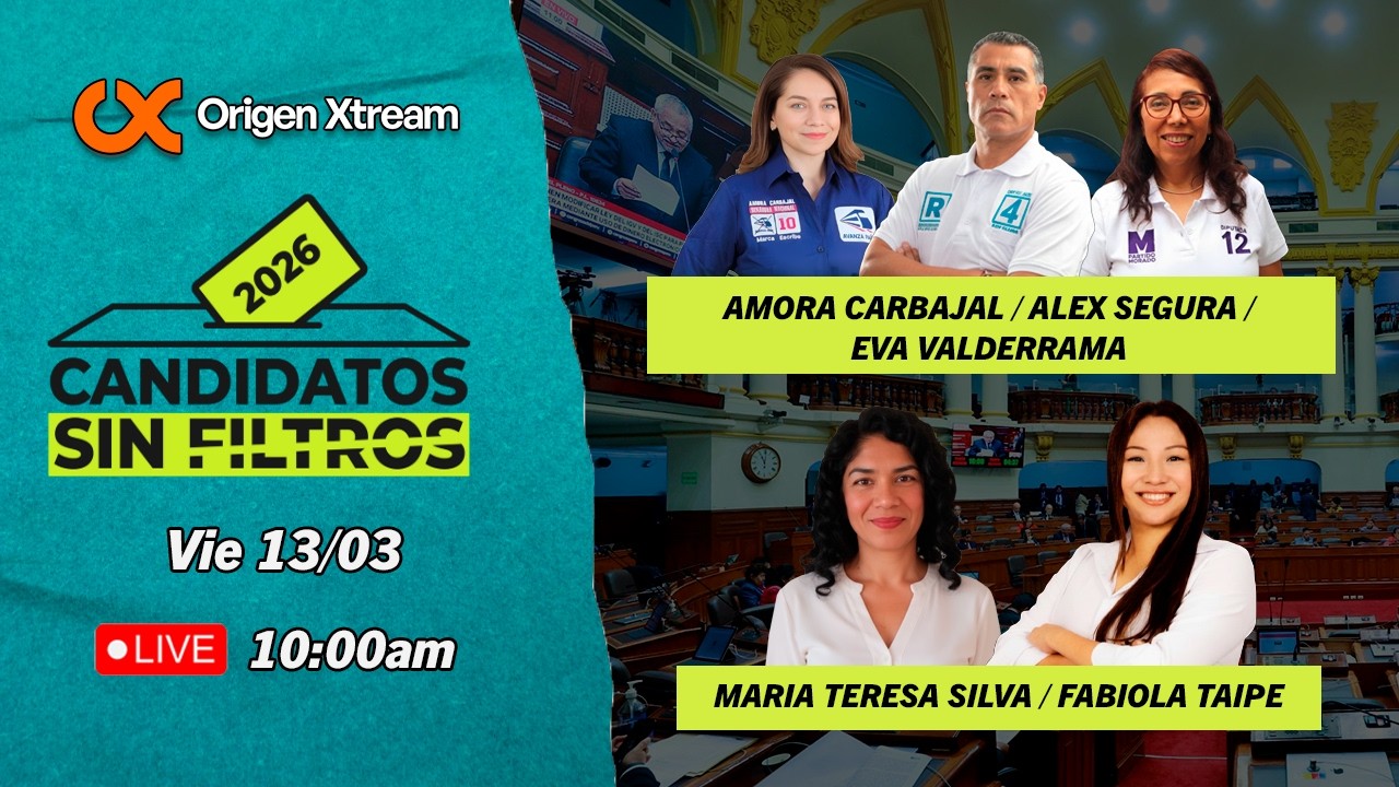 AMORA CARBAJAL, ALEX SEGURA, EVA VALDERRAMA, MARIA SILVA Y FABIOLA TAIPE | 🤐Candidatos Sin Filtros