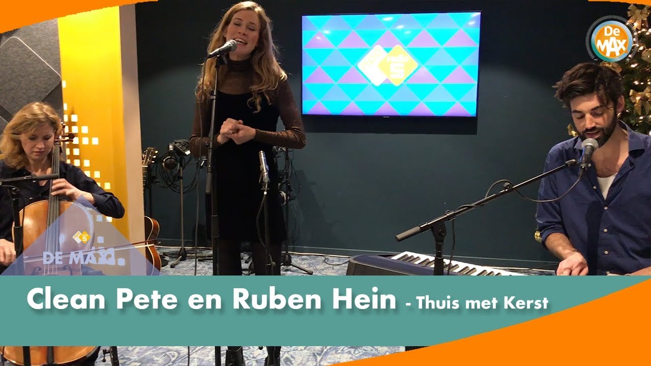Clean Pete en Ruben Hein - Thuis met Kerst | De MAX! Kantoorsessies | NPO Radio 5
