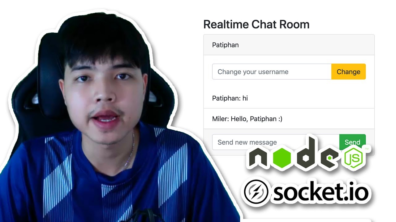 สอนสร้าง Real-time Chat Application ด้วย NodeJS & Socket.io