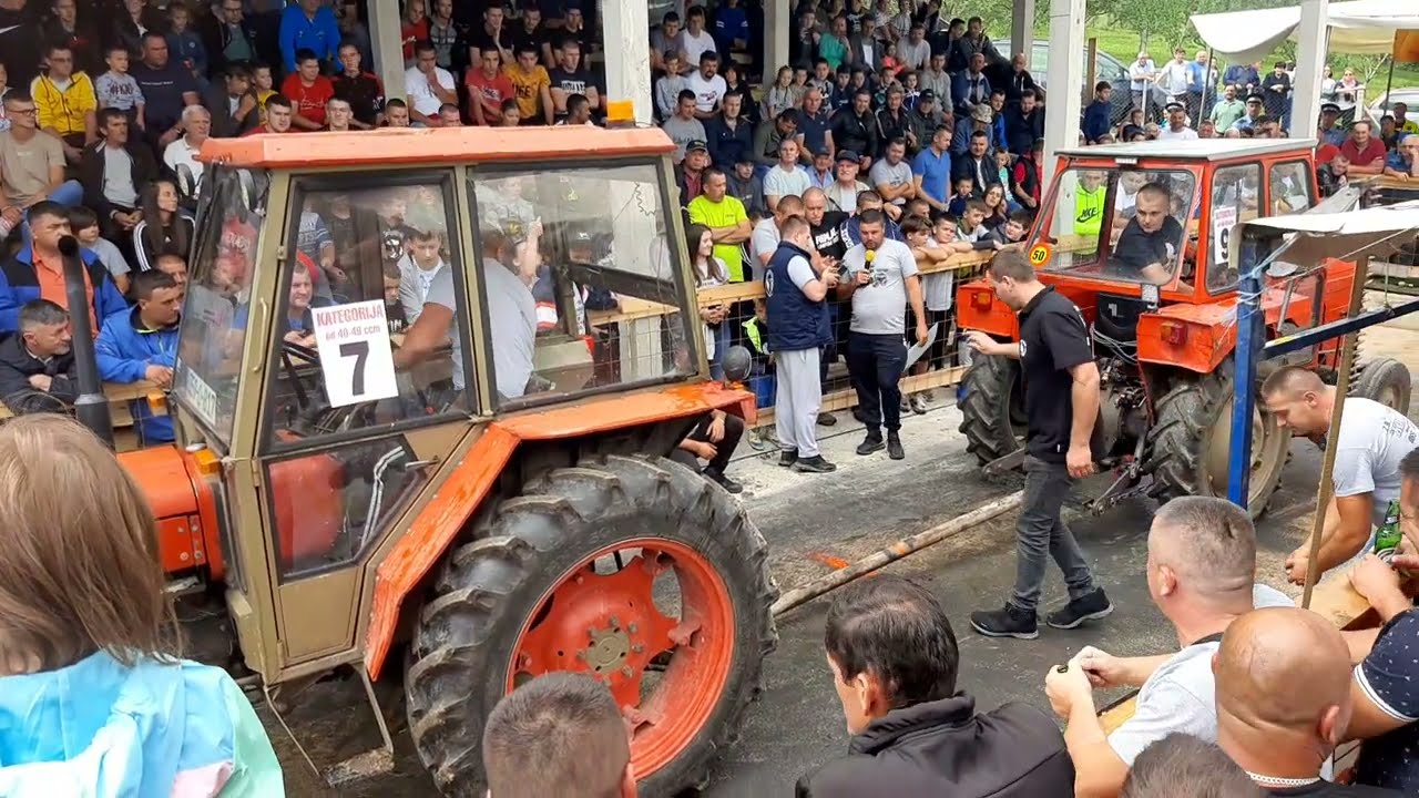 Zetor 4718 vs IMT 542 traktorijada Mrkonjic Grad