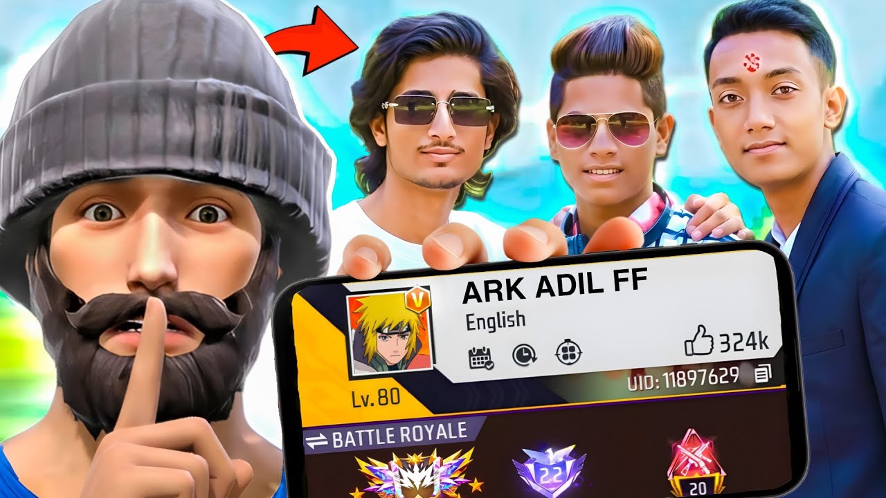 I Found YouTubers I'Ds Who Quit Free Fire and Became Viral 😱🔥!
