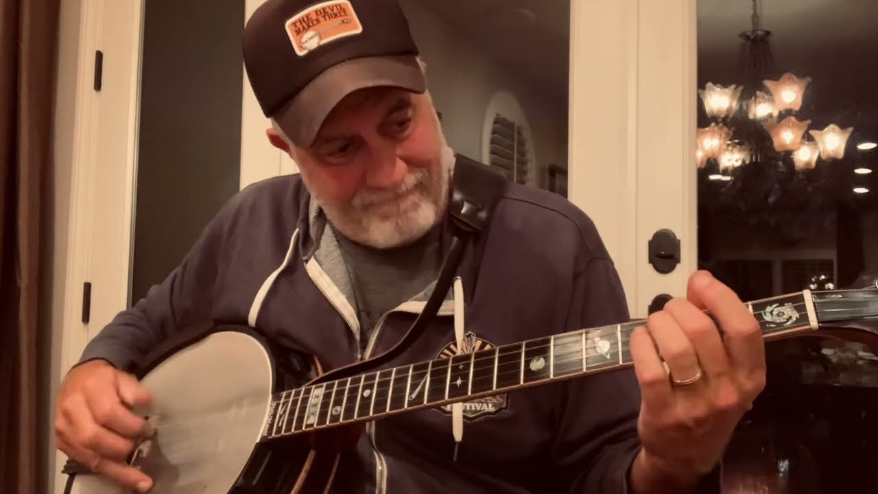 2001 A Space Odyssey Intro - C C Rider - Elvis Banjo Cover