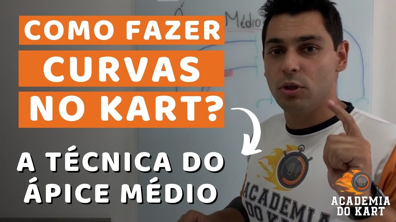 Como fazer curvas no KART? - A técnica do ÁPICE MÉDIO