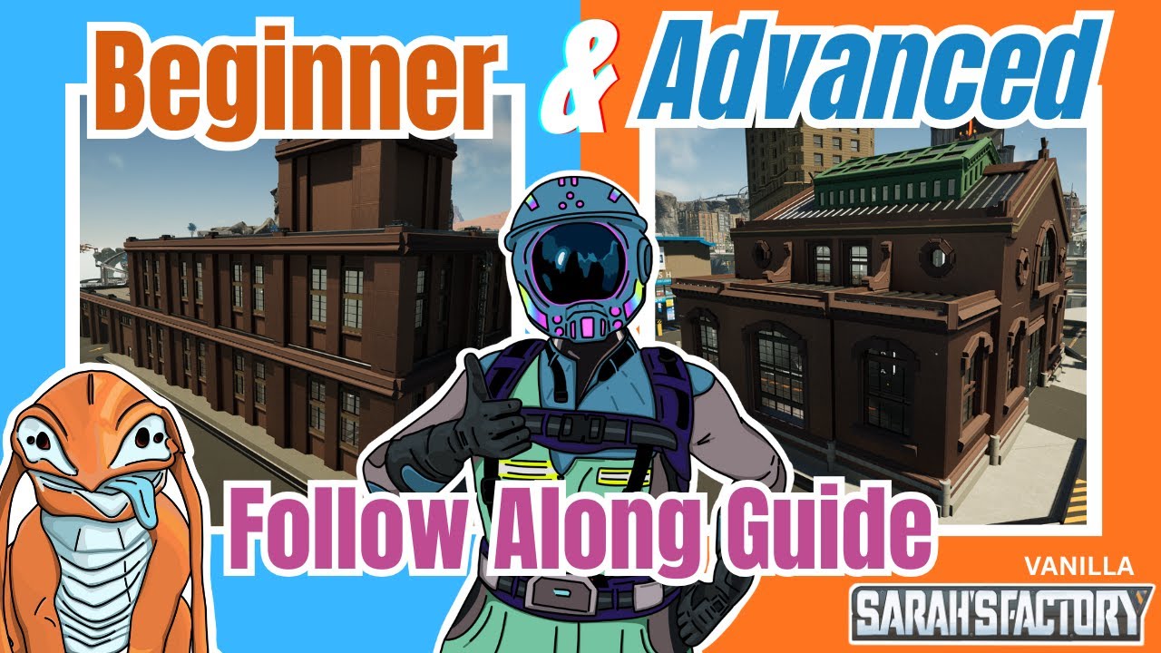 Beginner vs Advanced: Realistic Warehouse Builds in Satisfactory