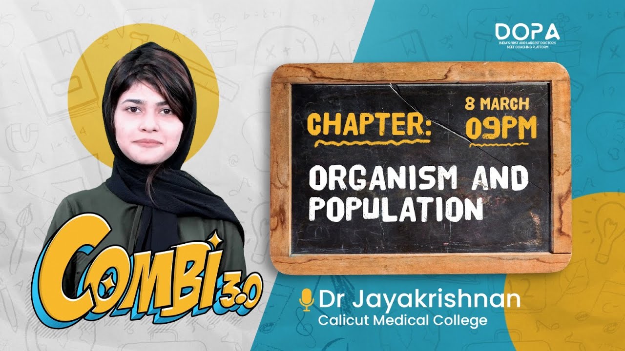 Organism and population  | Fasila | Combi 3.0 #neet2024 #neetprepartion