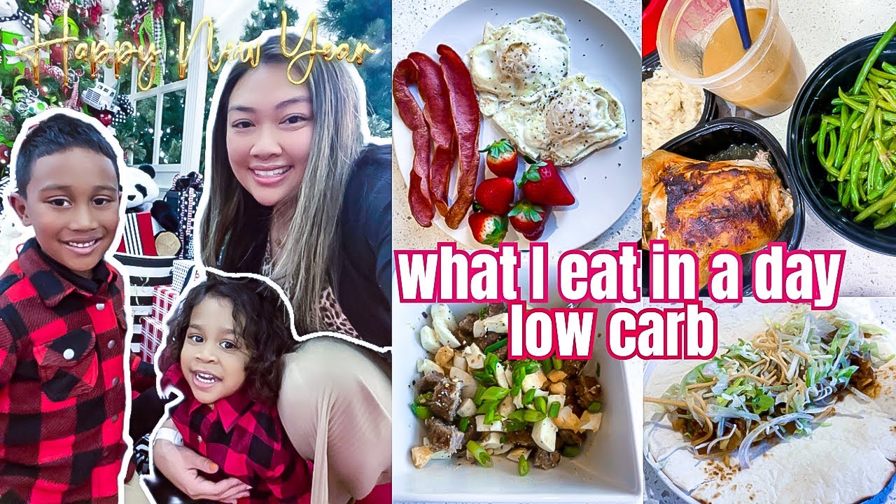 GETTING BACK ON TRACK! What I eat in a day Low carb + spend the day with me + HAPPY NEW YEAR 2024