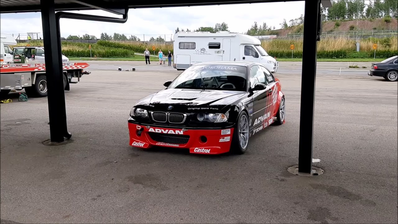 BMW M3 CSL Racecar - Tracklife Trackday Kinnekulle Ring 2021