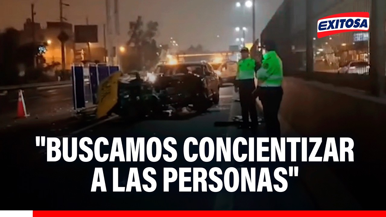 🔴🔵 PNP realizará campaña vial para evitar accidentes de tránsito en Lima y Callao