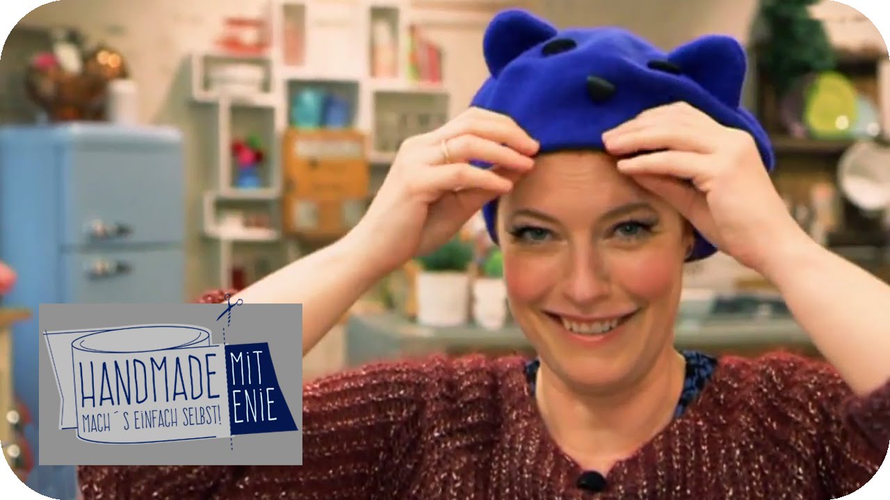 Baskenmütze mit Ohren | Handmade mit Enie - Mach's einfach selbst | sixx