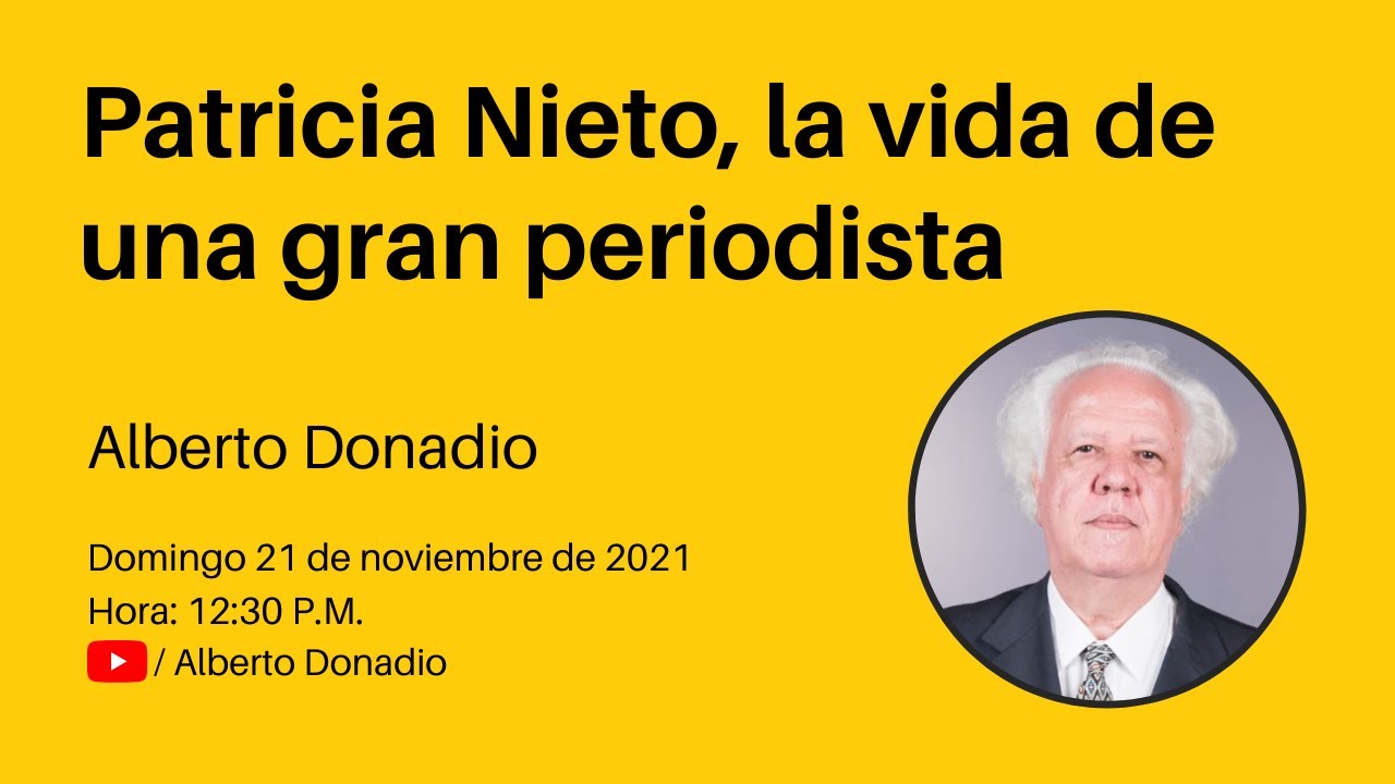 Patricia Nieto, la vida de una gran periodista