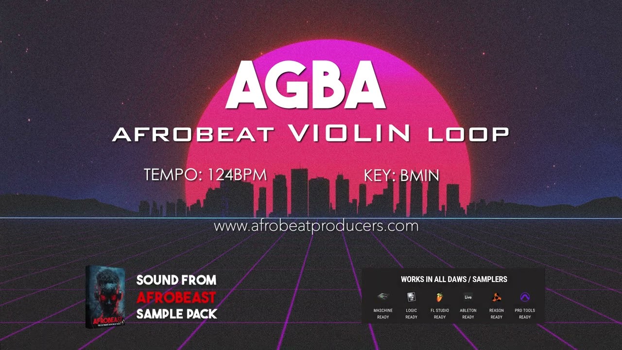 FREE DOWNLOAD Afrobeat Violin Sample No Drums 100% Royalty Free | Afro Pop Violin Loop | " AGBA "