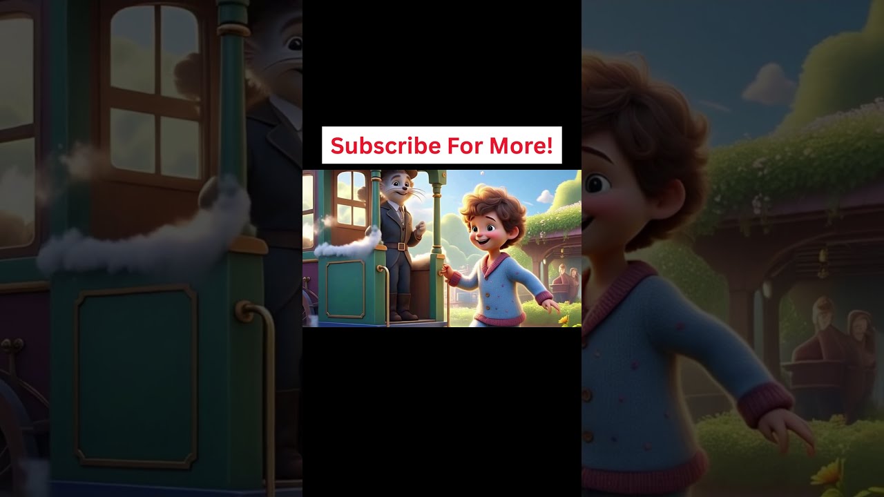 Milo and the Moonlight Train 🌙 | Magical Bedtime Story for Kids | Sleepytime Tales