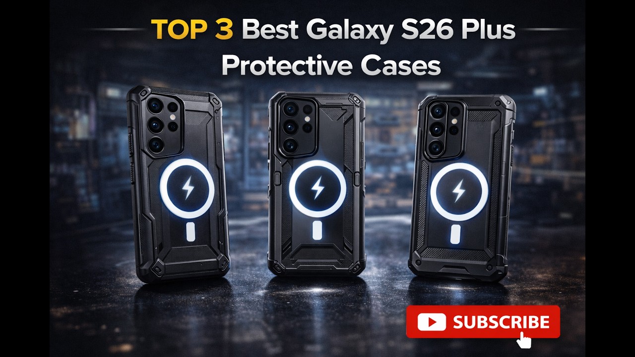 Top 3 Best Galaxy S26 Plus Protective Cases for Maximum Drop Protection🔥📱🛡️