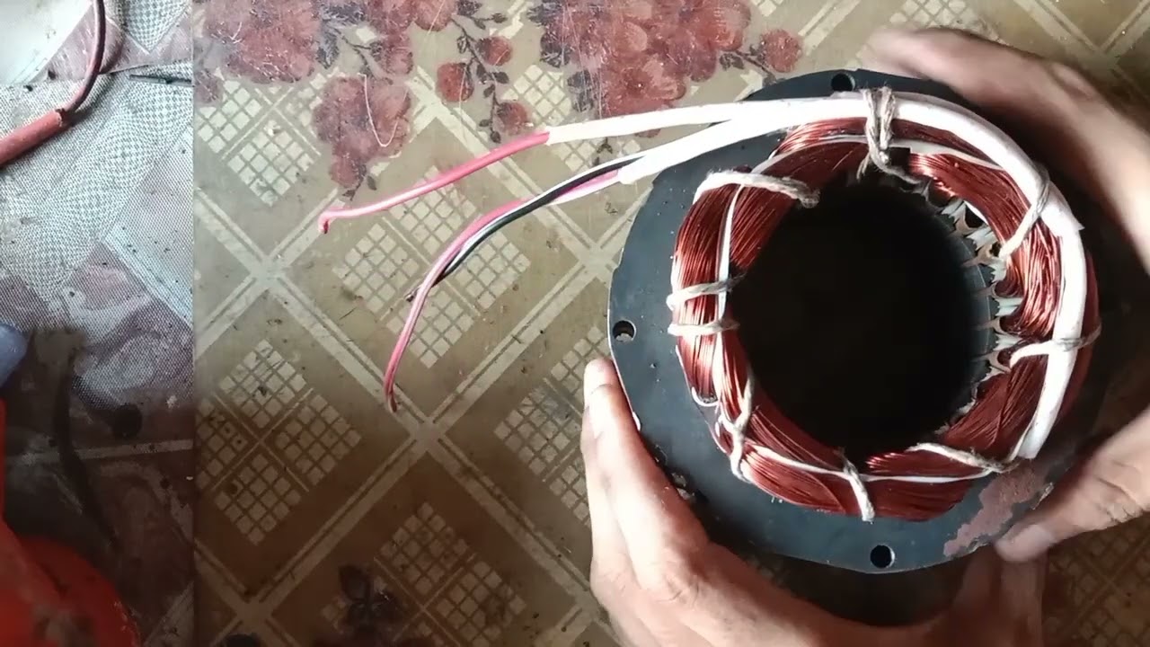 washing machine motor winding connection واشنگ مشین موٹر وائنڈنگ کنکشن