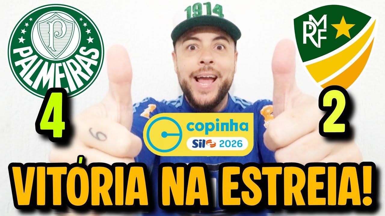PALMEIRAS 4x2 MONTE RORAIMA! VERDÃO ESTREIA COM VITÓRIA NA COPINHA 2026! OPINIÃO E ANÁLISE POS JOGO