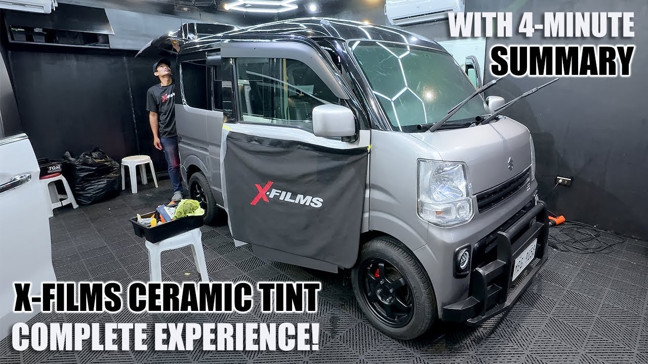 X-Films Nano Ceramic Tint - Light, Medium and Super Dark Day and Night Test!